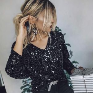 Vici Dolls Glamorous Sequin Tunic